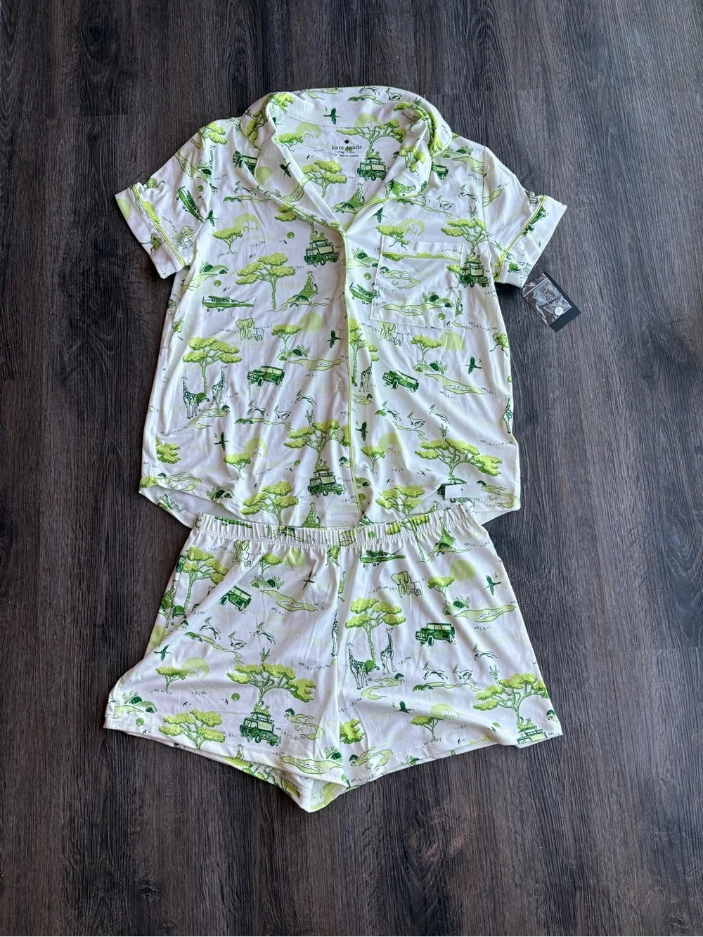 NWT Kate Spade ♠️ Jersey Short Pajama Set